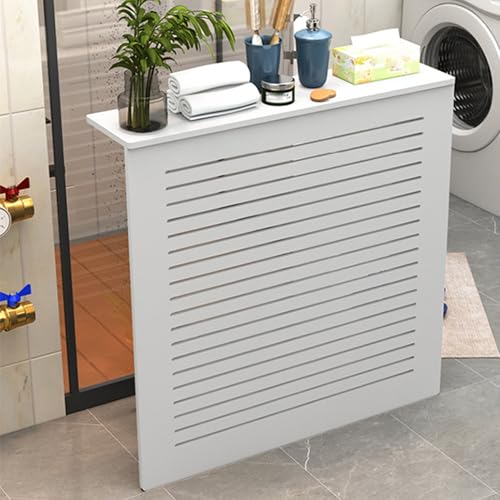 Heizkörperverkleidung Heizungsabdeckung Weiß Radiator Cover Heizungsverkleidung Holz Rauchfest Staubdicht Heizkörperabdeckung Heizung Heizkörper Abdeckung Heizkörperregal für Schlafzimmer Wohnzimmer(L Heizkörperverkleidung Heizungsabdeckung Weiß Radiator Cover Heizungsverkleidung Holz Rauchfest Staubdicht Heizkörperabdeckung Heizung Heizkörper Abdeckung Heizkörperregal für Schlafzimmer Wohnzimmer(L von Leaceuv