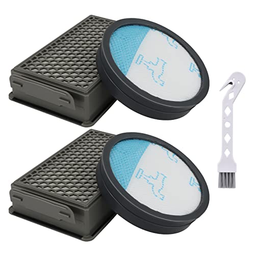 2 Stück HEPA Filter für Rowenta Powerline Extreme Cyclonic RH8021WB RH8037WA RH8055WA RH8133WA RH8133WB RH8147WA RH8155WA RH8165WA Staubsauger, Teile-Nr. ZR903601 Staubsaugerfilter Ersatzteile Zubehör von Leadaybetter