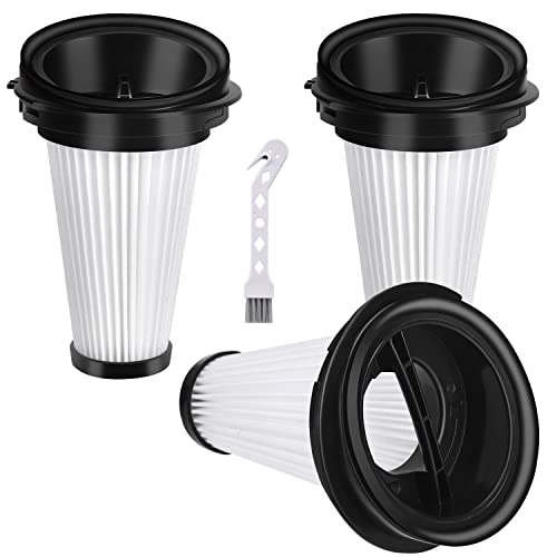 3 Stück Ersatzfilter für Rowenta RH72 X-Pert Easy 160 Akku Staubsauger, Ersetzen Sie # ZR005202 Filter von Leadaybetter