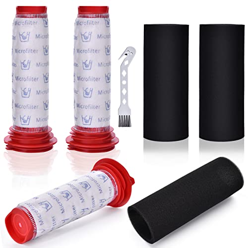 3 Stück Waschbare Ersatzteile Filter für Bosch Handstaubsauger Beutellos Zubehör Schaumstofilter für Bosch Athlet Lithium Power 25.2 v BCH6L2560 BCH6ZOOO Zoo ProAnimal akku Staubsauger von Leadaybetter