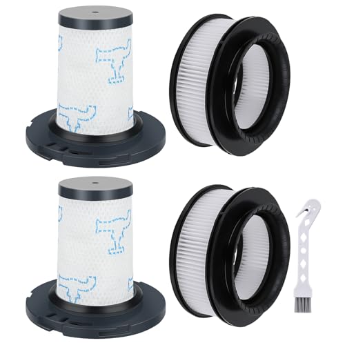 4 Stück Ersatzfilter für Rowenta X-Force Flex 11.60 14.60 15.60 Animal RH9878 RH9898 RH9958 RH99F1 Staubsauger Filter Ersatzteile Zubehör ZR009007,ZR009008 von Leadaybetter