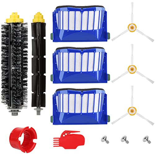 Ersatzteile für iRobot Roomba 600 Serie 605 610 614 616 620 621 625 630 635 640 650 660 665 670 671 676 680 681 690 691 695 696 697 Bürsten Zubehör für iRobot Roomba Saugroboter Ersatzkit Ersatzbürste von Leadaybetter