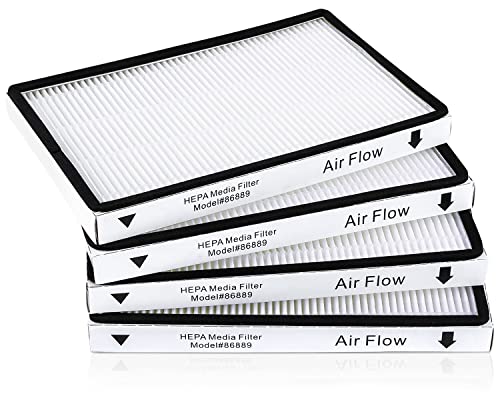 Leadaybetter Ersatz-Set für Kenmore HEPA-Filter 86889, 4 Stück für Kenmore EF-1 Handstaubsauger, vergleichbar mit Teilenummer 86889 von Leadaybetter