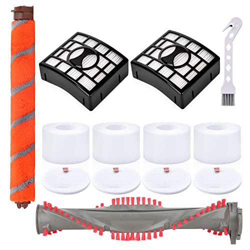 Leadaybetter UV810 Rollenbürstenfilter Ersatz für Shark DuoClean NV800 NV800W NV801 NV801Q NV803 Powered Lift Away Speed Standstaubsauger, vergleichbar mit Teilenummer 1147FT800 & 1148FT800 & XHF680 & von Leadaybetter