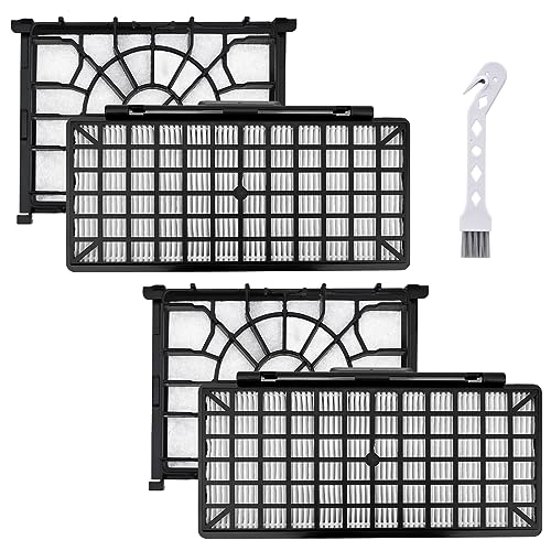 Motorschutzfilter für Staubsauger VZ02MSF VSZ4G, VSQ8, 2x HEPA Filter für Siemens VSQ8M1 Q 8.0,2x Motorfilter für Siemens Q5.0 extreme silencePower VSQ5X1230 VZ154HFB Staubsauger Filter von Leadaybetter