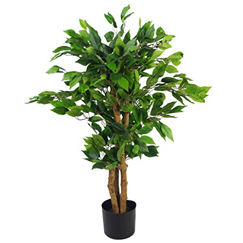 Leaf Künstlicher Ficusbaum, 90 cm, Buschig von Leaf