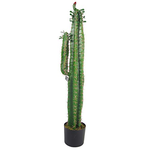 Leaf Künstlicher Kaktus, 100 cm, mit Topf, 110 cm von Leaf