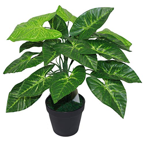 Leaf Kunstpflanze, 45 cm, Taro dunkel, LEAF-7034, 45cm Dark Taro, 45cm Dark Taro von Leaf