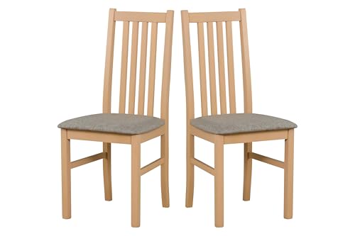LeafDesign Küchenstühle 2er Set - Stuhl Buche Massiv - Esszimmerstuhl 120 kg - Stühle Esszimmer 2er Set - Holzstuhl - Esstischstühle - Esszimmerstühle Holz - Sonoma - Hygge 11 LeafDesign Küchenstühle 2er Set - Stuhl Buche Massiv - Esszimmerstuhl 120 kg - Stühle Esszimmer 2er Set - Holzstuhl - Esstischstühle - Esszimmerstühle Holz - Sonoma - Hygge 11 von LeafDesign