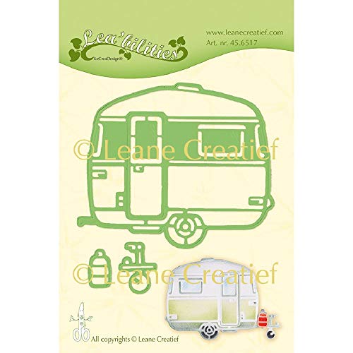 Stanz- und Prägeschablone - Caravan von Leane Creatief