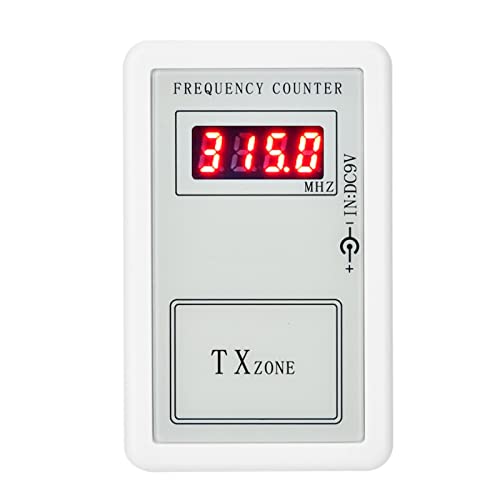 Digitaler Frequenzzähler, 250-450 MHz, Handheld-Digitalfrequenzgerät, drahtloser Fernbedienungstester, elektrischer Türcontroller, Zugangskontrolle anwendbar Digitaler Frequenzzähler, 250-450 MHz, Handheld-Digitalfrequenzgerät, drahtloser Fernbedienungstester, elektrischer Türcontroller, Zugangskontrolle anwendbar von Leapiture