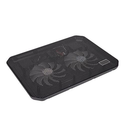 Laptop-Kühlpad Mit Zwei Lüftern, Winkel Der Laptop-Kühlbasis, Schnelle Wärmeableitung, USB-Anschluss, Leiser Laptop-Kühler Für Gaming-Laptop-Benutzer (17 Zoll) von Leapiture