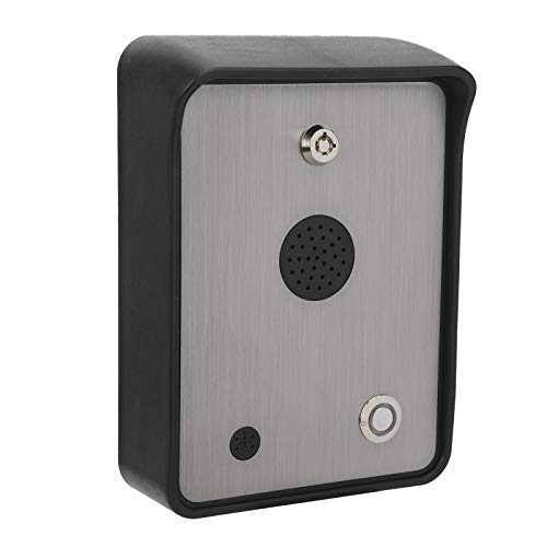 Leapiture GSM Freisprecheinrichtung Audio Gegensprechanlage Alarm Notrufzentrale Besucherruf Zugangskontrolle Stromausfallalarm von Leapiture