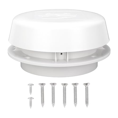 Leapiture RV -Dachentlüftungskappe155mm Luftaustauschpilzlüftungskappe Mesh Screen Dachentleitungskappe für Meeresgefäße Freizeitfahrzeuge von Leapiture