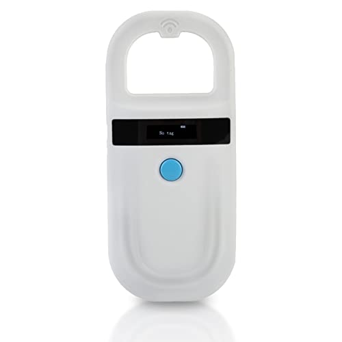 Tierchip Lesegerät Haustier-Mikrochip-Scanner, wiederaufladbarer Tierchip-Leser FDX-B (ISO11784/11785) und EMID-Mikrochip-Handfunkfrequenz-Identifikationslesegerät von Leapiture