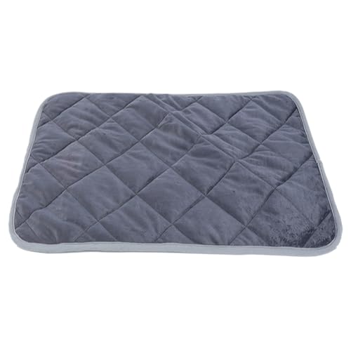 Animal Sleeping Matte - kalter Hund Nischenkissen, bequemes und tragbares Bett, weiche Reisebürre, funktionales Lichtkäfigzubehör | Welpe, Katze, Hund, Auto, Haus, Innenraum Dieses Eckzähnebett von LearnLyrics