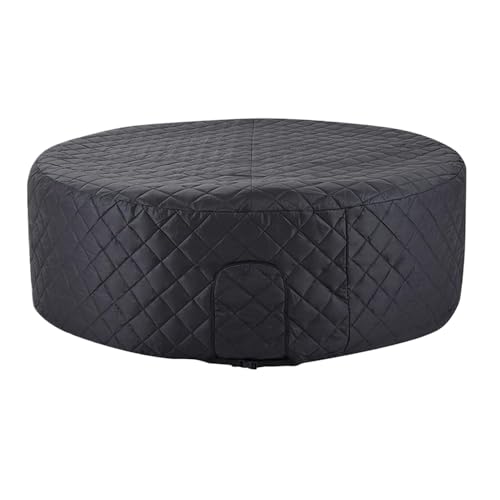 Aufblasbare -Abdeckung - runder wasserdichte Beschützer, isolierter Spa Deckel | Backyard Outdoor Pool Accessoire, Hochleistungs -Wartungsausrüstung zuverlässiger Sonnenschutz mit Wärmekonse von LearnLyrics