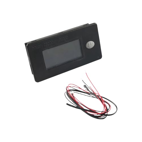 Batteriemonitor für Golfwagen, Lithium-Akku mit LCD-Display und Temperatursensor, Echtzeit-Voltmeter, für Auto, Wohnmobil, Gesundheitsüberwachung von LearnLyrics