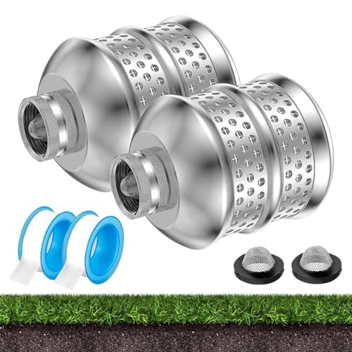 Bubbler Sprinkler für Schlauch | Aluminiumschlauch Bubbler Flutdüse – Innengewinde Schlauch Bubbler, rostfreier Filterkopf zum Schutz des Bodens und der Pflanzenwurzeln Bubbler Sprinkler für Schlauch | Aluminiumschlauch Bubbler Flutdüse – Innengewinde Schlauch Bubbler, rostfreier Filterkopf zum Schutz des Bodens und der Pflanzenwurzeln von LearnLyrics