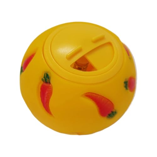 Bunny Leckerli-Ball – interaktiver Futterspender, rollendes Snack-Puzzle | farbenfrohes lustiges Design, kleine Haustier-Anreicherungsthema, verstellbare Öffnungsfunktion, langsame Bunny Leckerli-Ball – interaktiver Futterspender, rollendes Snack-Puzzle | farbenfrohes lustiges Design, kleine Haustier-Anreicherungsthema, verstellbare Öffnungsfunktion, langsame von LearnLyrics