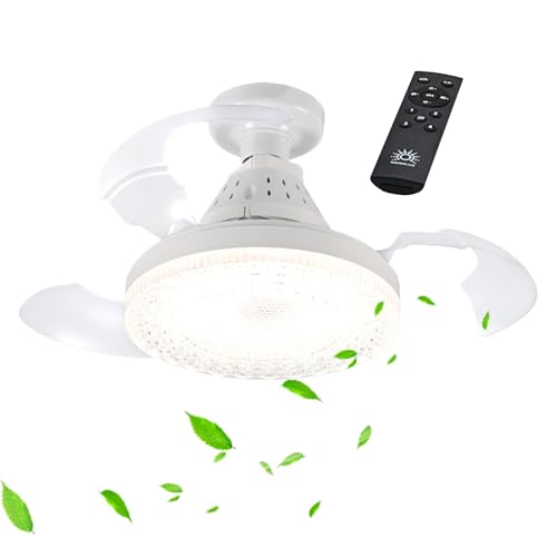 Deckenventilator Licht - Indoor Schlafzimmer Ausfahrbare Deckenleuchte Ventilator | Leise Lüfter Einstellbares Haushaltsbeleuchtungsgerät Für Wohnung Haus Wohnzimmer Deckenventilator Licht - Indoor Schlafzimmer Ausfahrbare Deckenleuchte Ventilator | Leise Lüfter Einstellbares Haushaltsbeleuchtungsgerät Für Wohnung Haus Wohnzimmer von LearnLyrics