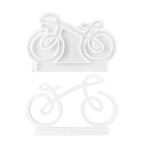 Fahrrad-Statue-Form – hochwertige Silikonform, Fahrrad-Statue-Form | Fahrrad-Epoxid-Handwerk, Silikon-Ton-Formen, Bastelform, Kunstharz-Figuren, Miniatur-Fahrrad-, individuelle Fahrrad-Skulptur, von LearnLyrics
