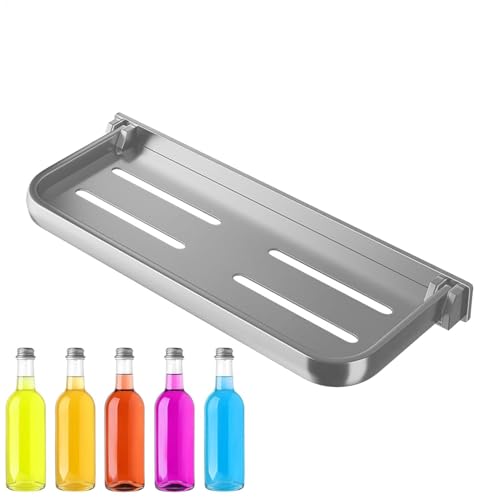 Faltbares RV- aus Aluminium, klappbares Schweberegal, Wandregal ohne Bohren, stabiles Wandregal, ABS Schweberegal, Kleberegal für Badezimmer, 2 Stück, , Faltbares RV- aus Aluminium, klappbares Schweberegal, Wandregal ohne Bohren, stabiles Wandregal, ABS Schweberegal, Kleberegal für Badezimmer, 2 Stück, , von LearnLyrics