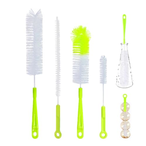 Flaschenbürsten für die Reinigung – Peeling-Werkzeuge mit langem Griff, flexibles Waschset | Mehrzweck-Reinigung mit weichen Borsten, langlebiges Wasserbehälterzubehör, Haushaltsgeräte Flaschenbürsten für die Reinigung – Peeling-Werkzeuge mit langem Griff, flexibles Waschset | Mehrzweck-Reinigung mit weichen Borsten, langlebiges Wasserbehälterzubehör, Haushaltsgeräte von LearnLyrics