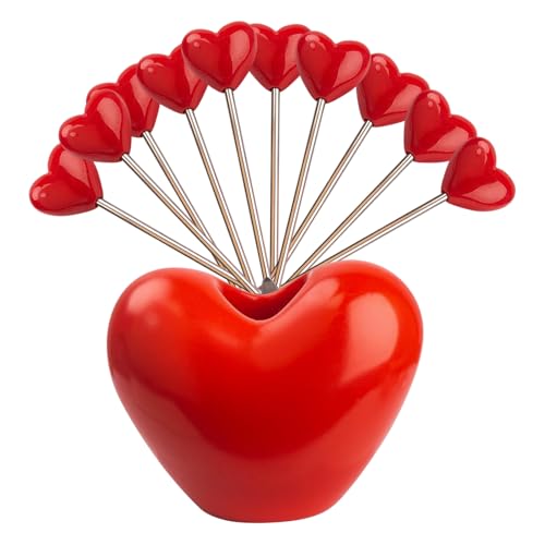 Fruit Fork – Obstspieße | Zubehör aus lebensmittelechtem Edelstahl in Herzform für Hochzeit, Dessert, Wassermelone Fruit Fork – Obstspieße | Zubehör aus lebensmittelechtem Edelstahl in Herzform für Hochzeit, Dessert, Wassermelone von LearnLyrics