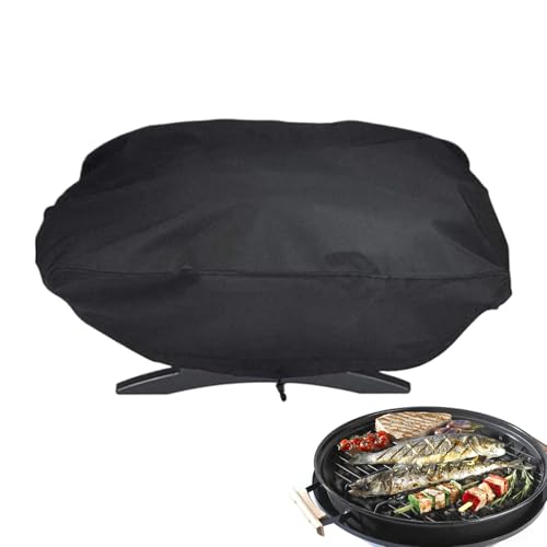Grillabdeckung - Robuste Grillabdeckung für Grills im Freien, wasserdichtes UV-beständiges Material | Allwetterschutz für Terrassengrills, verstellbare Gurte und Lüftungsschlitze, funktionale Grillabdeckung - Robuste Grillabdeckung für Grills im Freien, wasserdichtes UV-beständiges Material | Allwetterschutz für Terrassengrills, verstellbare Gurte und Lüftungsschlitze, funktionale von LearnLyrics