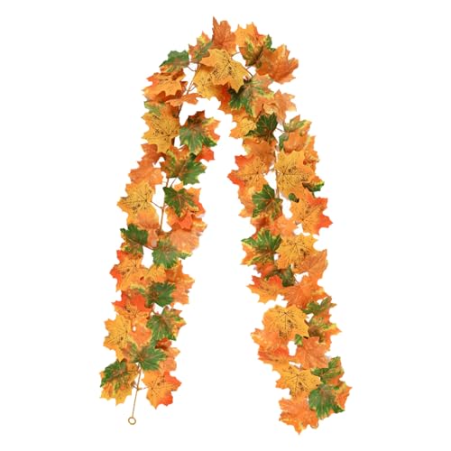 Herbstgarlande Ahornblattgarlande - Gefälschte Ahorndekor, Thanksgiving Garland Stoff | Realistische rustikale Laubrebe Dekoration, Künstliche Ahornblätter für Esstisch inkl Herbstgarlande Ahornblattgarlande - Gefälschte Ahorndekor, Thanksgiving Garland Stoff | Realistische rustikale Laubrebe Dekoration, Künstliche Ahornblätter für Esstisch inkl von LearnLyrics