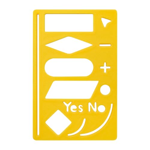 Journal Schablonen,Flussdiagramm Planner Schablonen Für Junk Journal | Multifunktionale Bastelzubehör für Zeichnen Notizbücher GewohnheitsTracker Scrapbooking Tagebuch Planung von LearnLyrics