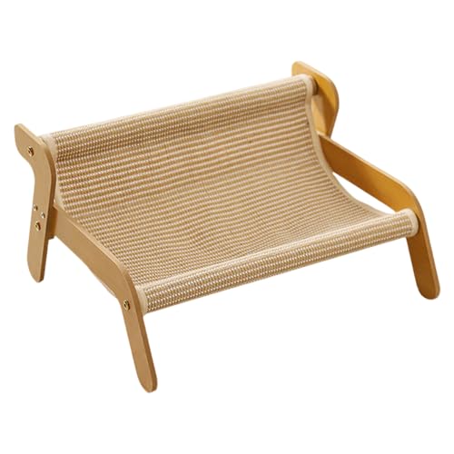 Katzen-Couch-Kratzer – Kätzchen-Schleifklaue, Couch, gemütlicher Sisal-Holzkratzer, Mehrzweck-Möbelschutz, Übungswerkzeug, Langeweile, Trainingswerkzeug für Kätzchen, Haustier-Trainingswerkzeug zum von LearnLyrics