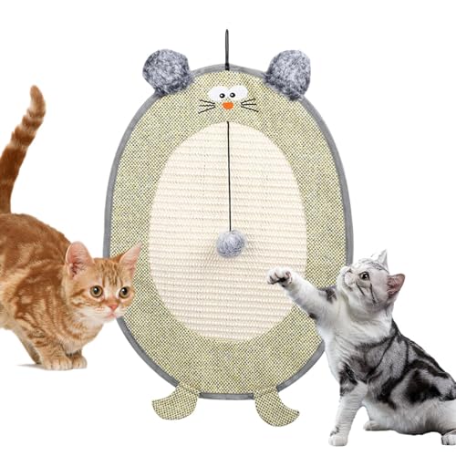 Katzenkratzer, , Anti-Kratzschutz, niedliches interaktives hängbares Kätzchen-Spielzeug für Sofa, Boden, Zuhause, Innencouch, Kätzchen, Spielen von LearnLyrics