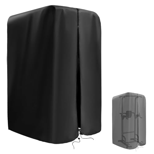 Klimmzug-Abdeckung – staubdichte Pull-Up-Fitness-Rack-Abdeckung – Fitness-Rack-Maschinenschutzhauben für Zuhause, Fitnessstudio, Terrasse, Park, Garage, Balkon, Hinterhof, Wohnzimmer von LearnLyrics