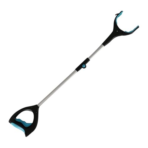 LED Faltbare Long Müllklaue - Langlebige Pickup -Werkzeug, tragbarer Reichweite | Starkes Grip Utility Extension Handgerät, Leichte Grabber -Hilfe für Senioren im Freien im Freien, Schwangere Menschen von LearnLyrics