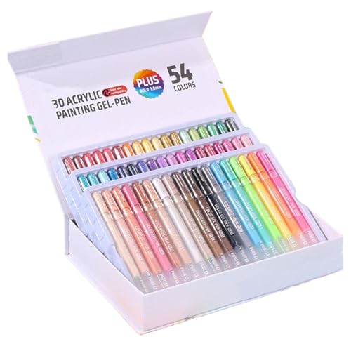 LearnLyrics Akryl Gelstifte, Textilmarker, 1 Mm Feinspitze Glitzer 3D Malstift Zur Entspannungsmalerei Für Kunsthandwerk Textil Holz Glas Scrapbooking LearnLyrics Akryl Gelstifte, Textilmarker, 1 Mm Feinspitze Glitzer 3D Malstift Zur Entspannungsmalerei Für Kunsthandwerk Textil Holz Glas Scrapbooking von LearnLyrics