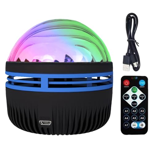 LearnLyrics Galaktischer Lichtprojektor, dimmbarer Lichtprojektor mit 14 Lichteffekten, eleganter Nachtlichtprojektor mit Fernbedienung, mehrfarbiger Wasserprojektor LearnLyrics Galaktischer Lichtprojektor, dimmbarer Lichtprojektor mit 14 Lichteffekten, eleganter Nachtlichtprojektor mit Fernbedienung, mehrfarbiger Wasserprojektor von LearnLyrics