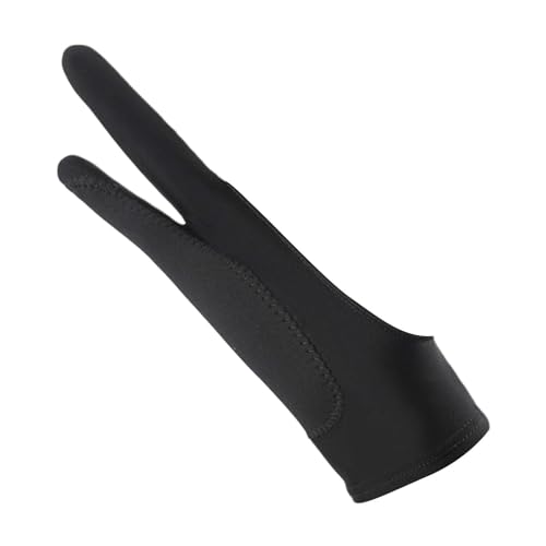 LearnLyrics Künstler-Zeichenhandschuhe, Handschuhe für Digitale Kunst,Anti-Touch-Kunsthandschuhe - Atmungsaktive Kunsthandschuhe zum Skizzieren auf Papier, Skizzieren, Malen und grafischem Zeichnen von LearnLyrics