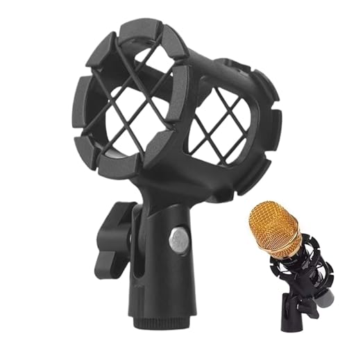 LearnLyrics Mikrofonständer-Stoßdämpferhalterung Mikrofon-Stoßdämpferhalterung Shockmount Clip Anti Vibration Mikrofonhalter Aufnahmemikrofon-Stoßständer, stoßfester Mikrofonhalter für verbesserte LearnLyrics Mikrofonständer-Stoßdämpferhalterung Mikrofon-Stoßdämpferhalterung Shockmount Clip Anti Vibration Mikrofonhalter Aufnahmemikrofon-Stoßständer, stoßfester Mikrofonhalter für verbesserte von LearnLyrics
