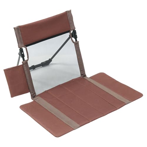 LearnLyrics Set von Gradin, faltbarem Sitzkissen mit Rückenlehne, tragbarer Sitz mit Rückenlehne für Strandgartenfischerei Campingstadium Outdoor Picknick LearnLyrics Set von Gradin, faltbarem Sitzkissen mit Rückenlehne, tragbarer Sitz mit Rückenlehne für Strandgartenfischerei Campingstadium Outdoor Picknick von LearnLyrics
