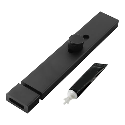 Learnyricics Dia Latch Latch Lock - Heavy Duty Metalatch Lock | Verdickte Schleife Türschlösser Klebertürriegel | Wear-resistente Türverriegelung Schloss Verriegelung Türschloss für Türschubladen Gate von LearnLyrics