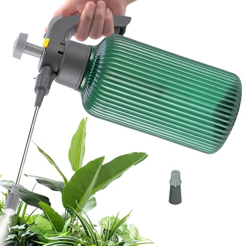 Luftdruck-Gießkanne – Handpumpe Gartensprüher für Pflanzen, verstellbare Düse, 3 Liter Luftdruck-Gießkanne mit Nebel und Modi, ergonomischer Auslöser, langlebiger Sprüher für den Innenbereich von LearnLyrics