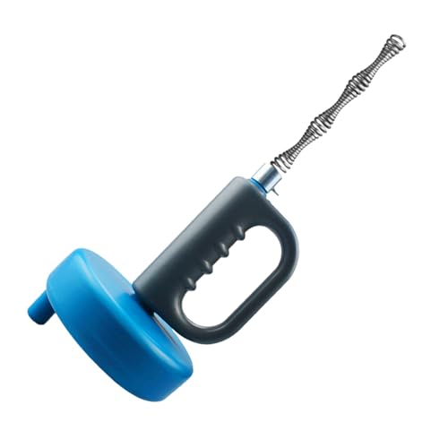 Manuelles Sanitär-Werkzeug – Edelstahl-Ablaufbohrer, Verstopfungsreinigungsdraht, Handkurbel- , flexible Kanalreinigungsausrüstung, erweiterte Reichweite, Entfernungsgerät für Badezimmer von LearnLyrics