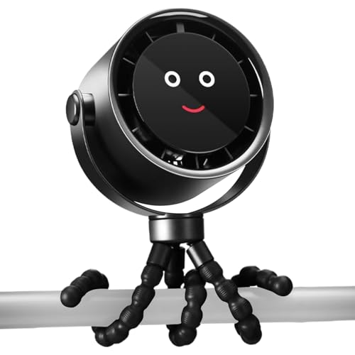 Mini Lüfter Akku Cool - Baby Ventilator Tragbar, Kinderwagen Zubehör Sommer | Wiederaufladbarer Drehventilator Outdoor Reise, Ventilator für Kinderbett Fahrrad Autositz Laufband Kinderwagen Mini Lüfter Akku Cool - Baby Ventilator Tragbar, Kinderwagen Zubehör Sommer | Wiederaufladbarer Drehventilator Outdoor Reise, Ventilator für Kinderbett Fahrrad Autositz Laufband Kinderwagen von LearnLyrics