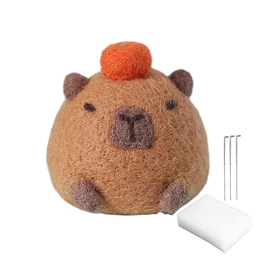 Nadel -Filzen - -Kit - Tierfeltze, Wollhandwerkskit | Komplette anfängerfreundliche Felting -Werkzeuge, kreative DIYY -Nadelhandwerksmaterialien mit Anweisungen zum Herstellen niedlicher Tierpr Nadel -Filzen - -Kit - Tierfeltze, Wollhandwerkskit | Komplette anfängerfreundliche Felting -Werkzeuge, kreative DIYY -Nadelhandwerksmaterialien mit Anweisungen zum Herstellen niedlicher Tierpr von LearnLyrics