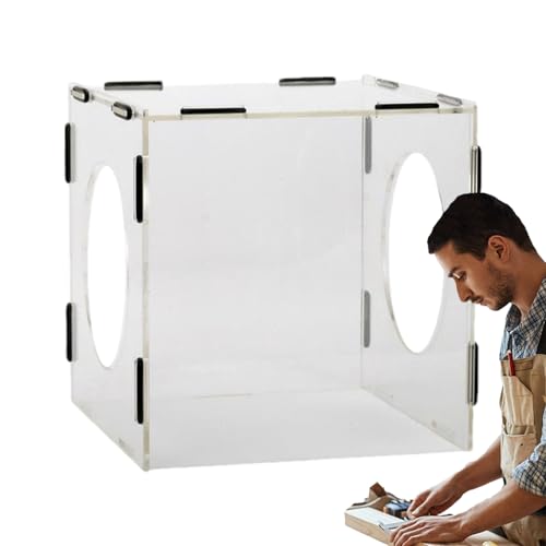 Polierer Staubbox - Schleiftisch Staubbox, Herausragende Festigkeit Staubbox | Transparente Schleifstaubbox Geschlossene Acryl-Staubabdeckung, Geschlossene Schleifstaubbox Staubdichte Box zum Polieren Polierer Staubbox - Schleiftisch Staubbox, Herausragende Festigkeit Staubbox | Transparente Schleifstaubbox Geschlossene Acryl-Staubabdeckung, Geschlossene Schleifstaubbox Staubdichte Box zum Polieren von LearnLyrics