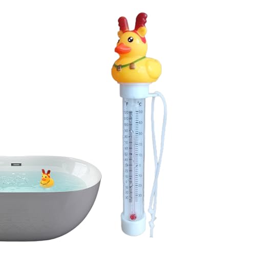 Pool Temperature Metter Floating – schwimmendes Pool-Thermometer, digitale Anzeige, wasserdichte Außentemperaturanzeige | farbenfrohes Auftriebsdesign, Poolpflege-Thema Pool Temperature Metter Floating – schwimmendes Pool-Thermometer, digitale Anzeige, wasserdichte Außentemperaturanzeige | farbenfrohes Auftriebsdesign, Poolpflege-Thema von LearnLyrics