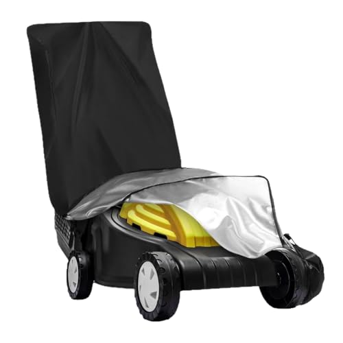 Rasenmäher Abdeckung - UV Schutz Traktor Abdeckung,Wetterfeste Mäherhaube Mit Zugband Für Terrasse Garten Außenbereich Garage von LearnLyrics