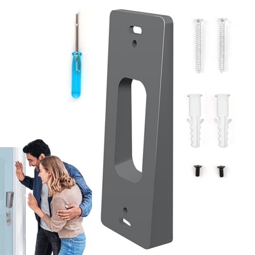 Ring Türklingel Halterung - Anti-Diebstahl-Montageplatte - Smart Video Türklingelhalter | Verstellbare Halterung für Kamera Türklingel Installation | Stabile Halterung für Hauseingangsüberwachung und Ring Türklingel Halterung - Anti-Diebstahl-Montageplatte - Smart Video Türklingelhalter | Verstellbare Halterung für Kamera Türklingel Installation | Stabile Halterung für Hauseingangsüberwachung und von LearnLyrics
